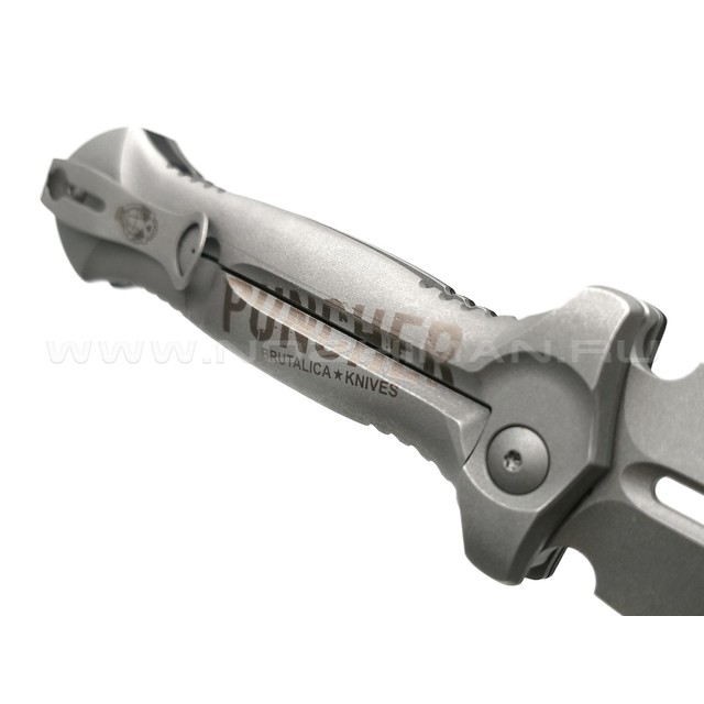 Brutalica складной нож Puncher сталь X105, рукоять G10 black