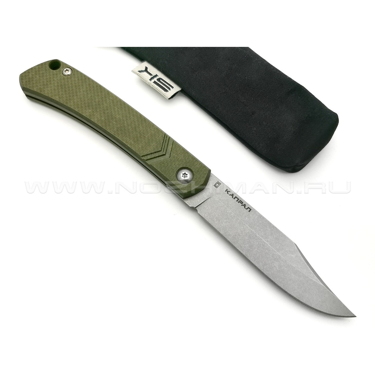 Special Knives складной нож Капрал сталь Aus-8 стоунвош, рукоять G10 olive