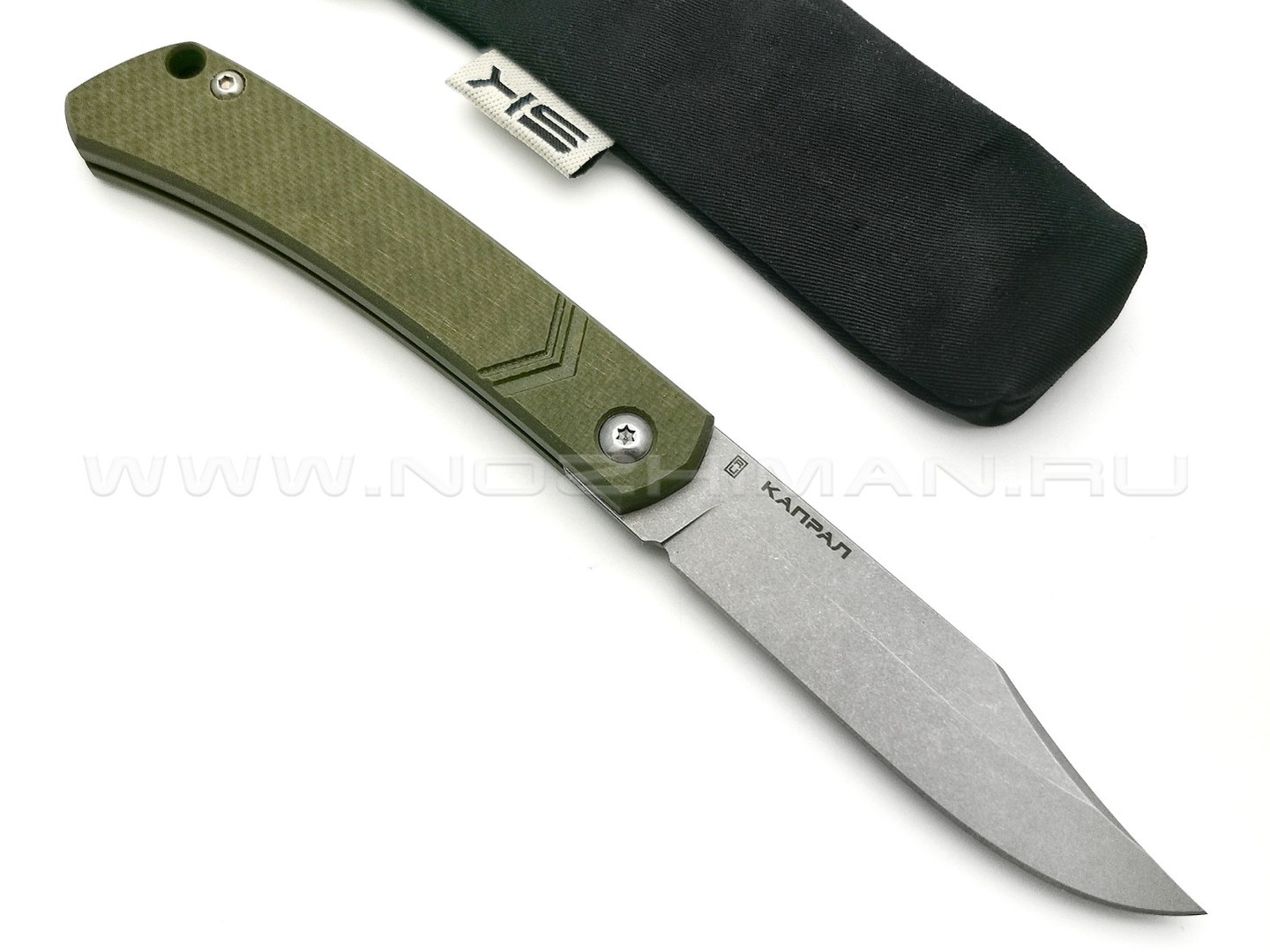 Special Knives складной нож Капрал сталь Aus-8, рукоять G10 olive