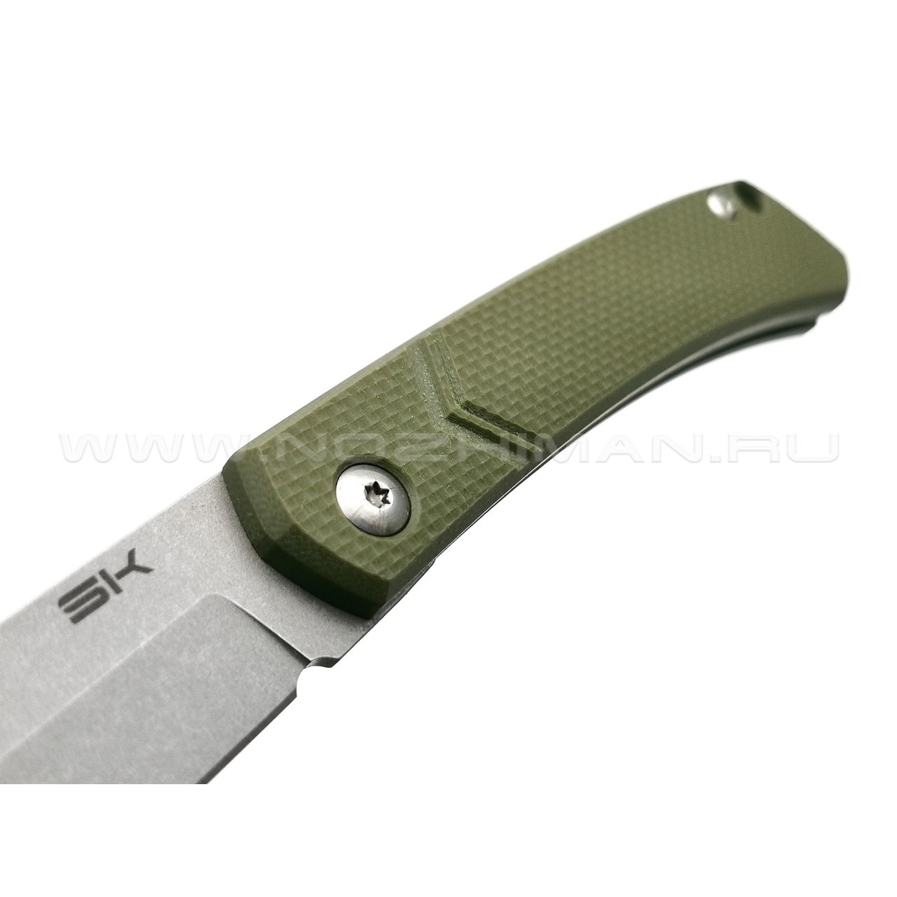 Special Knives складной нож Капрал сталь Aus-8 стоунвош, рукоять G10 olive