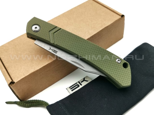 Special Knives складной нож Капрал сталь Aus-8, рукоять G10 olive