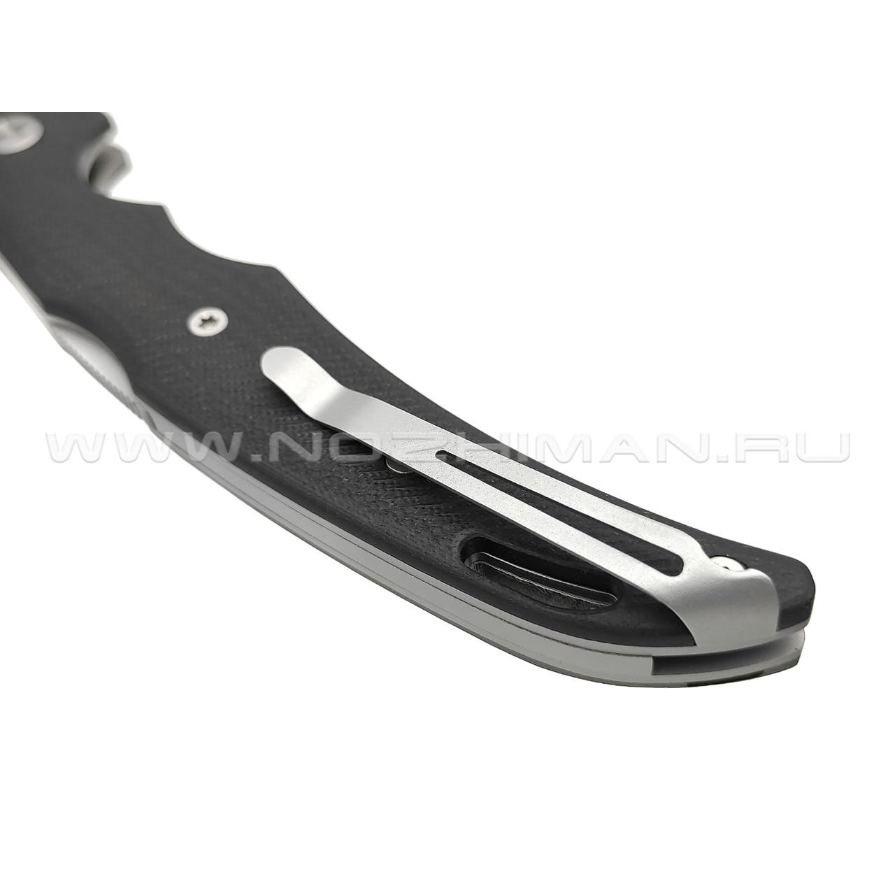 Saro нож Кайман XL сталь K110, рукоять G10 black