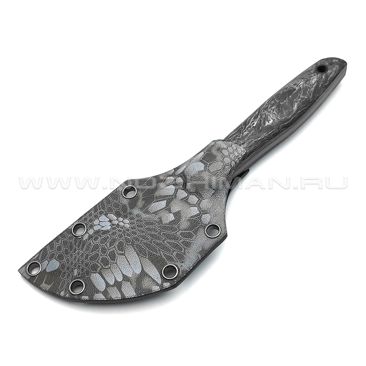 Нейрис нож Киридаши сталь CPM Rex 121, рукоять Карбон "Тёмная Материя" серебристый