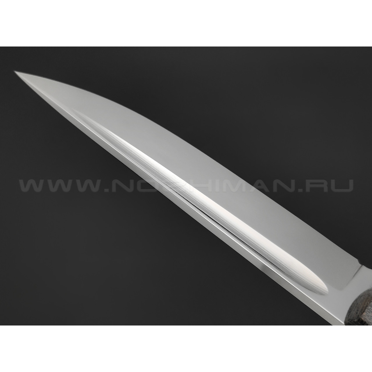 Товарищество Завьялова нож "Нэрка" сталь K340, рукоять Микарта