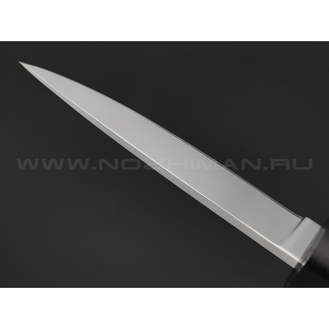 Товарищество Завьялова нож "Лесник" сталь K340, рукоять дерево граб, деревянные ножны