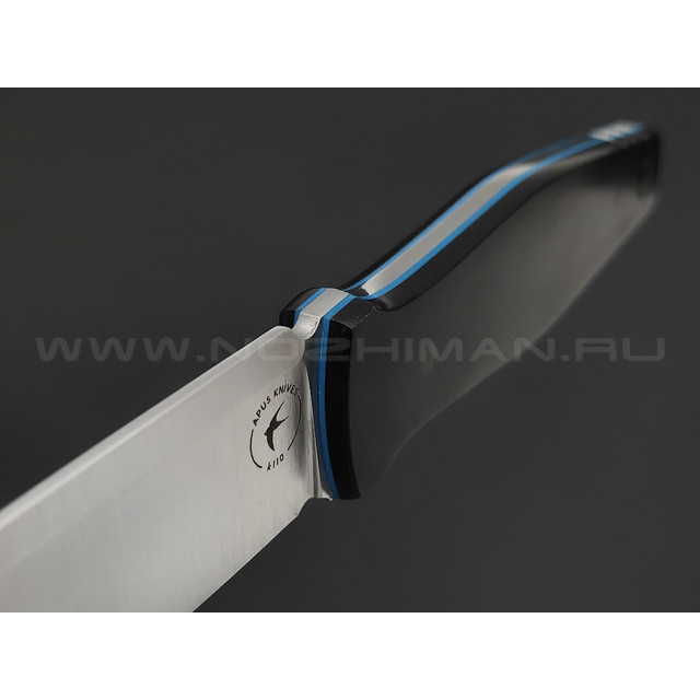 Апус нож Джиггер сталь K110, рукоять G10 чёрный
