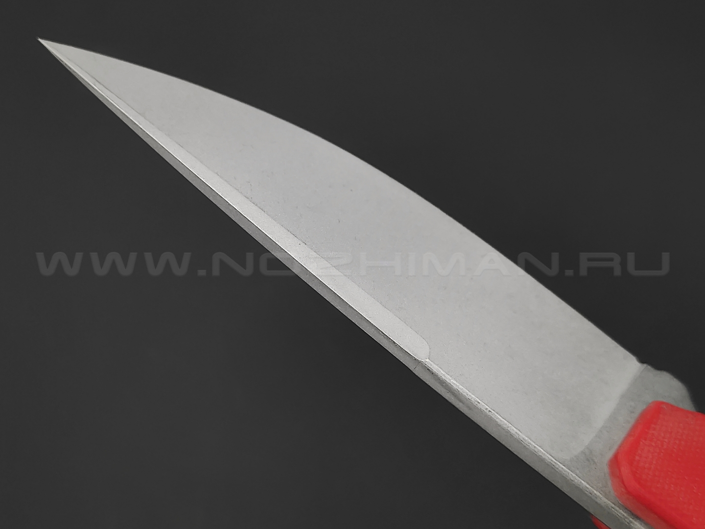 Apus Knives нож Manitou сталь N690, рукоять G10 red