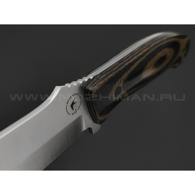 Апус нож Мародёр сталь K110, рукоять Микарта