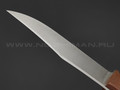 Apus Knives нож Toothpick 2.1 сталь N690, рукоять коричневая микарта