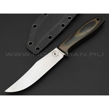Апус нож Зубочистка 2.2 сталь N690, рукоять черно-оливковая микарта