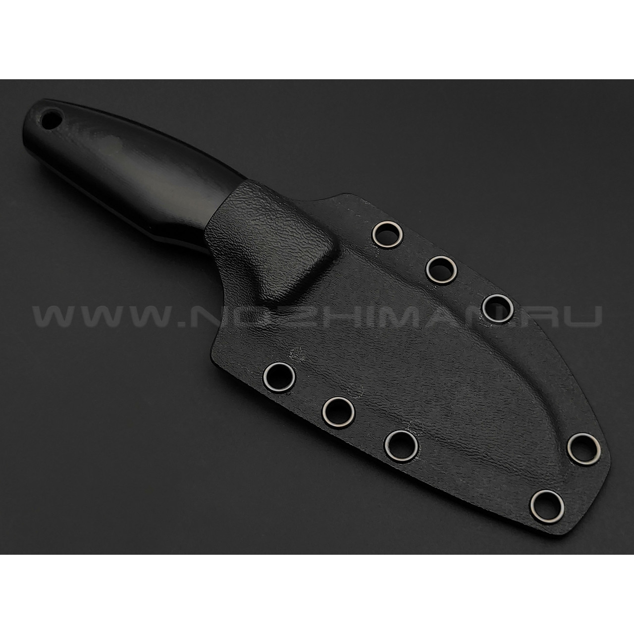Апус нож Драйв сталь K110, рукоять G10 чёрный