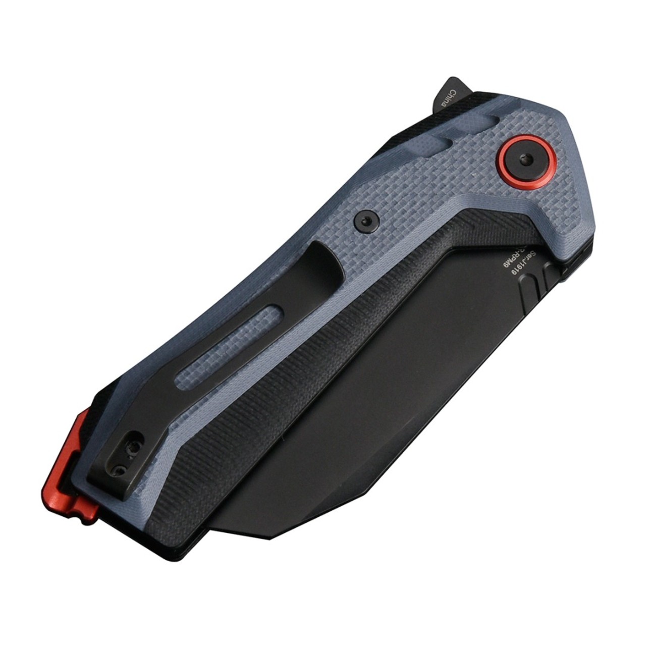 Нож CJRB Tigris J1919-BU сталь AR-RPM9, рукоять G10 black & navy