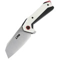 Нож CJRB Tigris J1919-WH сталь AR-RPM9, рукоять G10 black & white Нож CJRB Tigris J1919-WH сталь AR-RPM9, рукоять G10 black & white