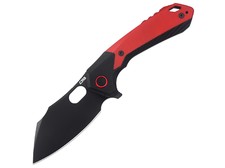 Нож CJRB Caldera J1923-BRE сталь AR-RPM9 PVD, рукоять G10 black & red