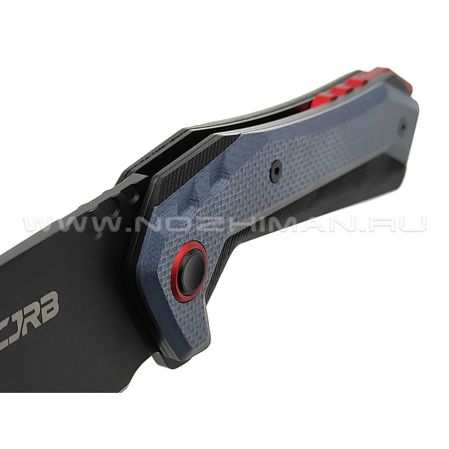 Нож CJRB Tigris J1919-BU сталь AR-RPM9, рукоять G10 black & navy