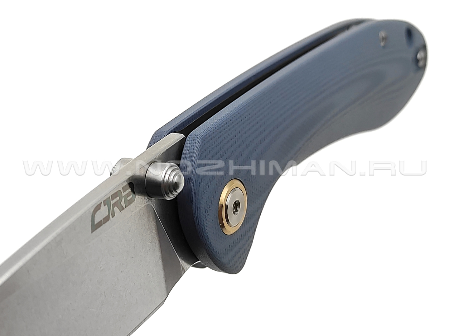 Нож CJRB Feldspar J1912-GYC сталь D2, рукоять G10 navy