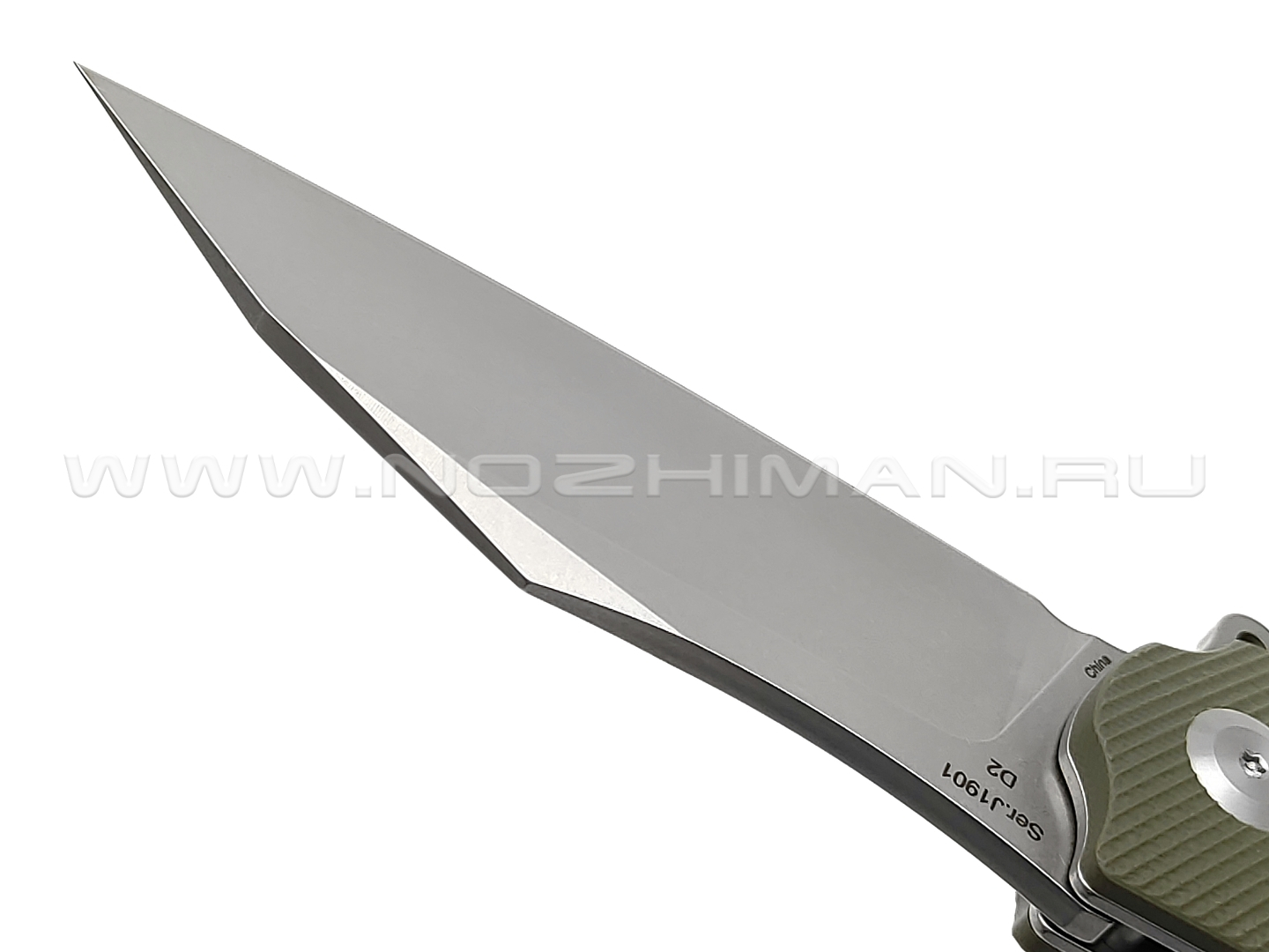 Нож CJRB Talla J1901-GNC сталь D2, рукоять G10 OD green