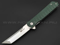 TuoTown складной нож DBSW-CG сталь D2, рукоять G10 hunter green