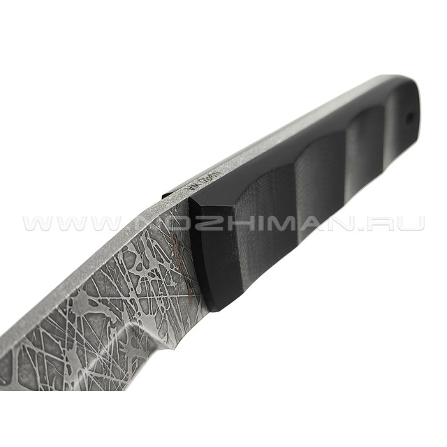 Волчий Век нож НДК17 сталь N690 WA, рукоять G10 black