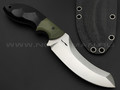 Волчий Век нож Кондрат 10 сталь 95Х18 WA сатин, G10 black & green