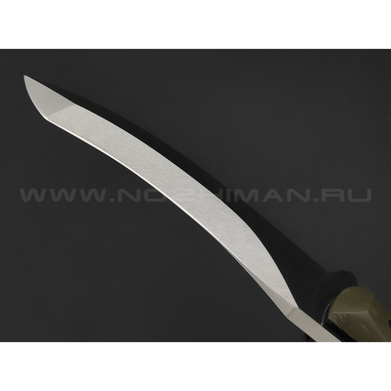 Волчий Век нож Кондрат 10 сталь 95Х18 WA сатин, G10 black & green