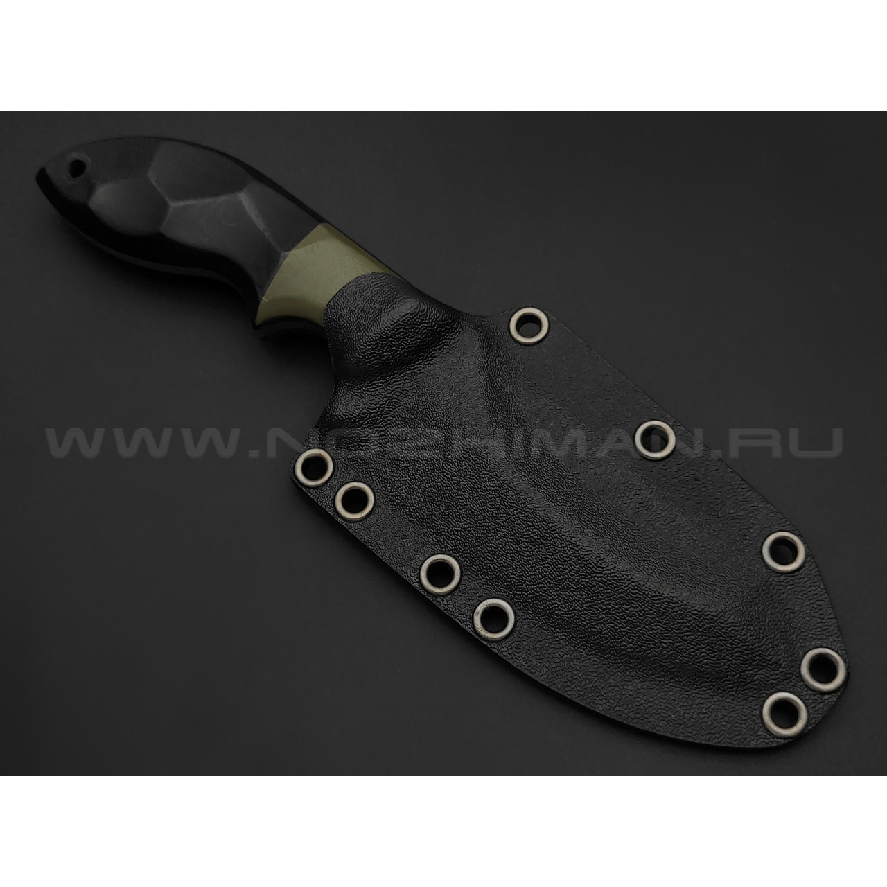 Волчий Век нож Кондрат 10 сталь 95Х18 WA сатин, G10 black & green