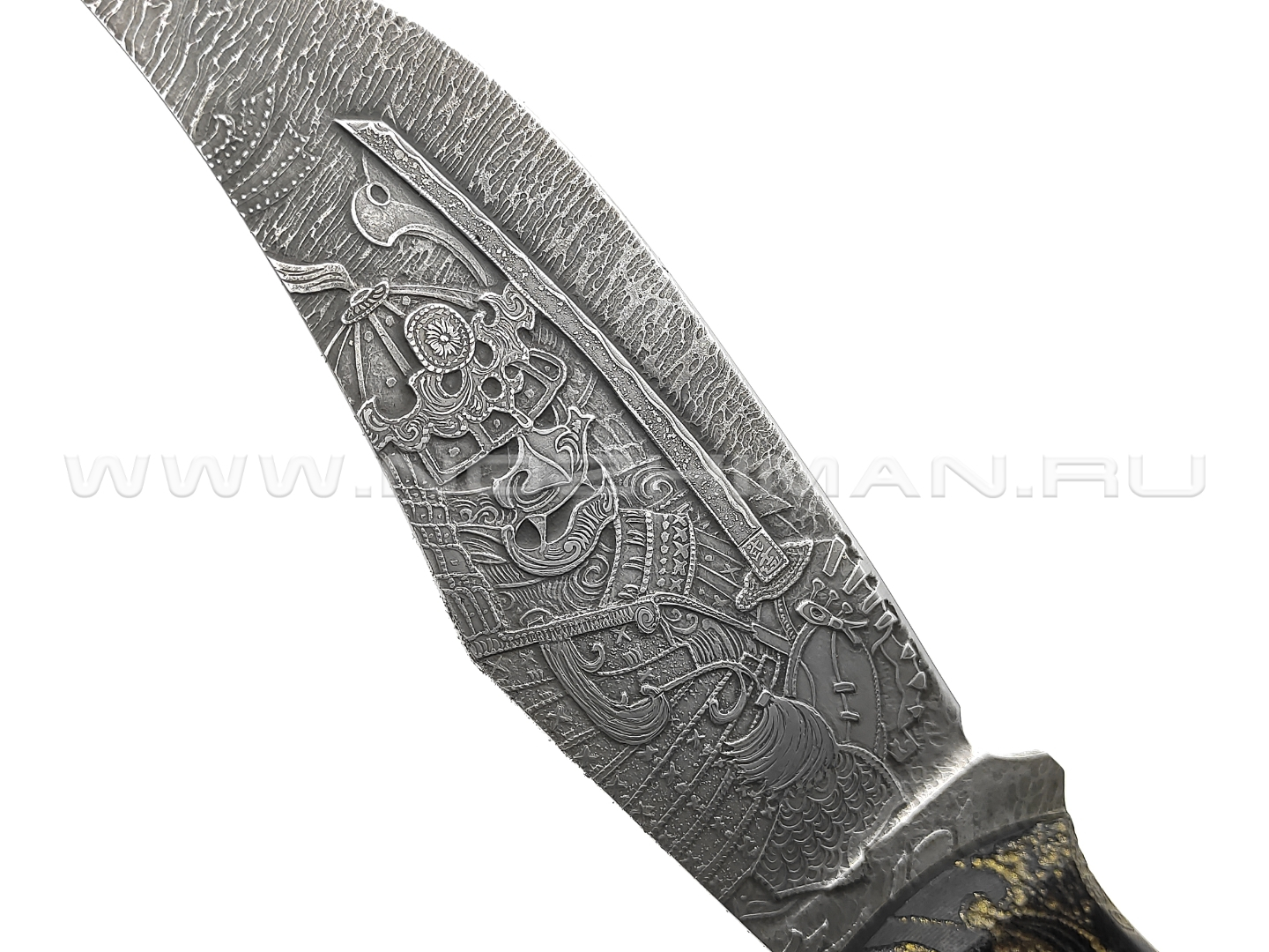 Волчий Век нож Бхадж сталь M390, рукоять G10