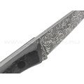 Волчий Век нож "Сечень Custom" сталь M390 WA, рукоять Carbon fiber