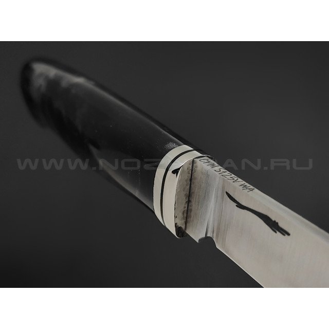 Волчий Век нож "Слоник" сталь CPM S125V WA, рукоять композит, нейзильбер