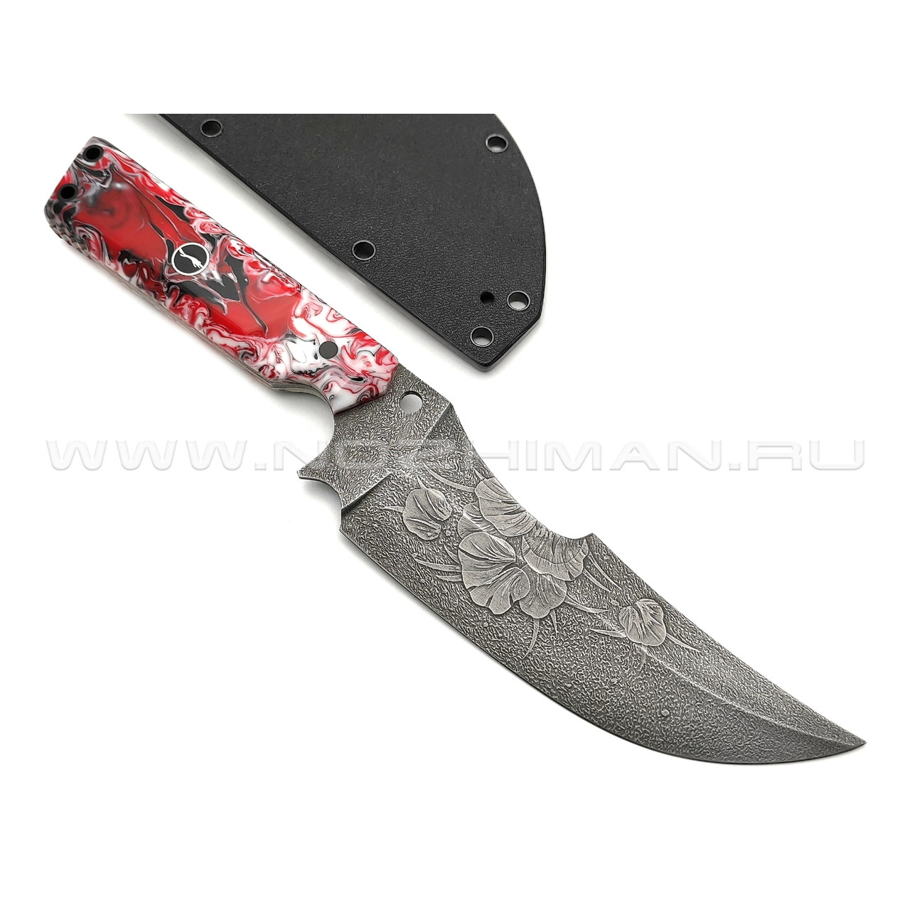 Волчий Век нож "KOI" Custom сталь Niolox WA, рукоять композит
