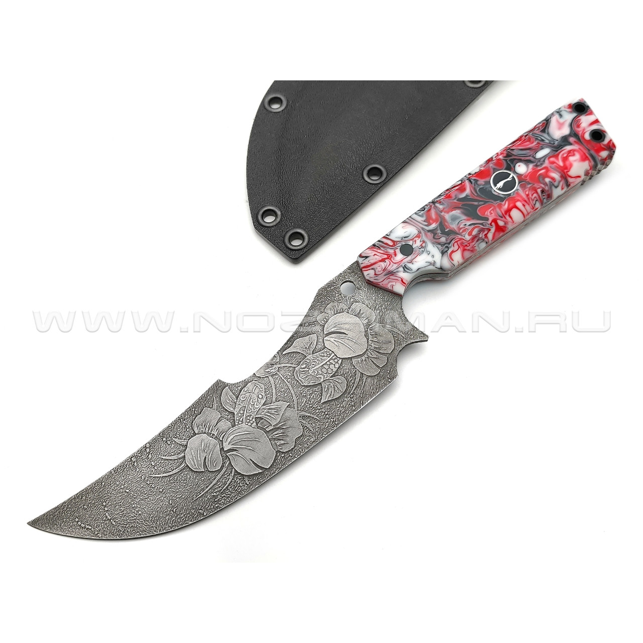 Волчий Век нож "KOI" Custom сталь Niolox WA, рукоять композит