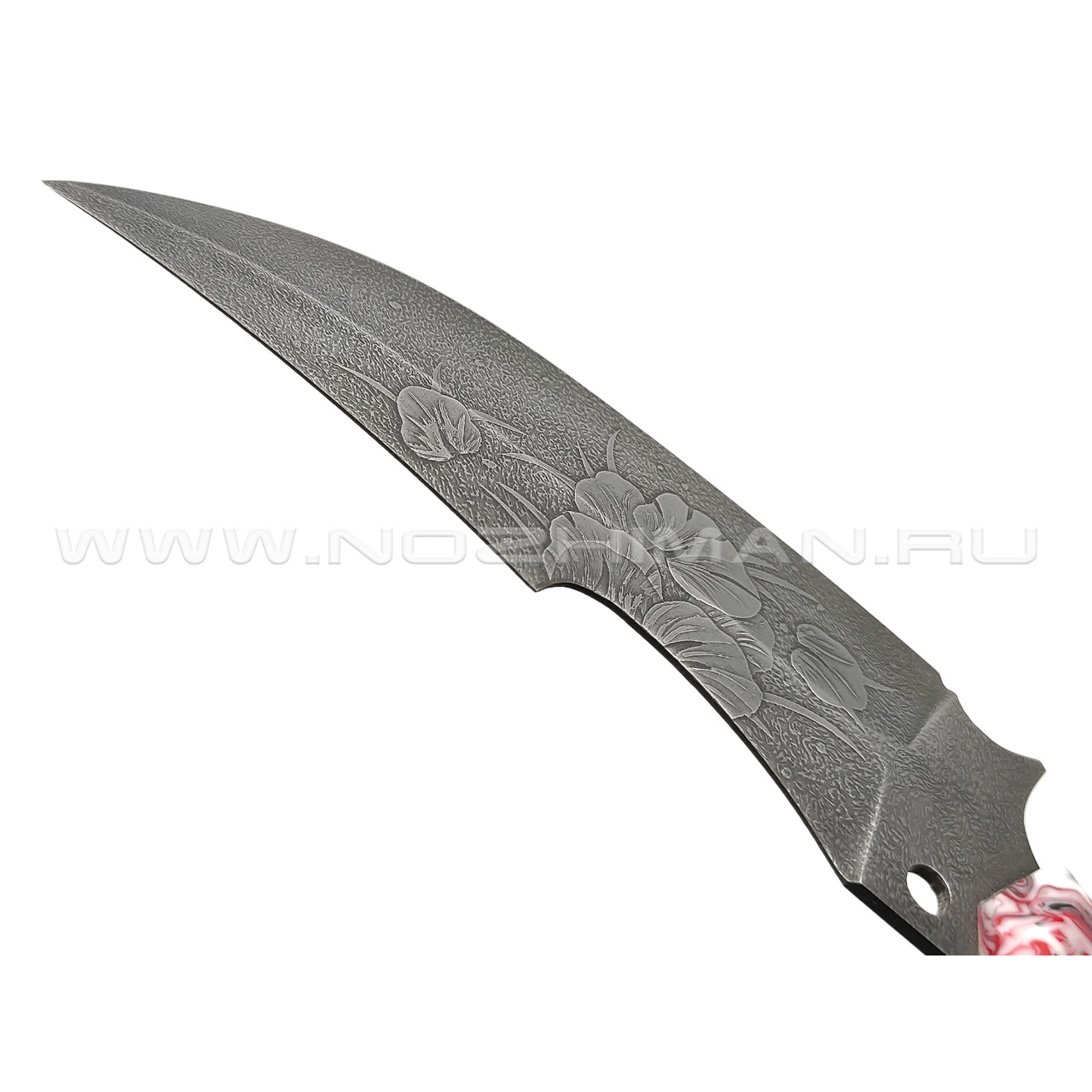 Волчий Век нож "KOI" Custom сталь Niolox WA, рукоять композит