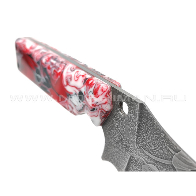 Волчий Век нож "KOI" Custom сталь Niolox WA, рукоять композит
