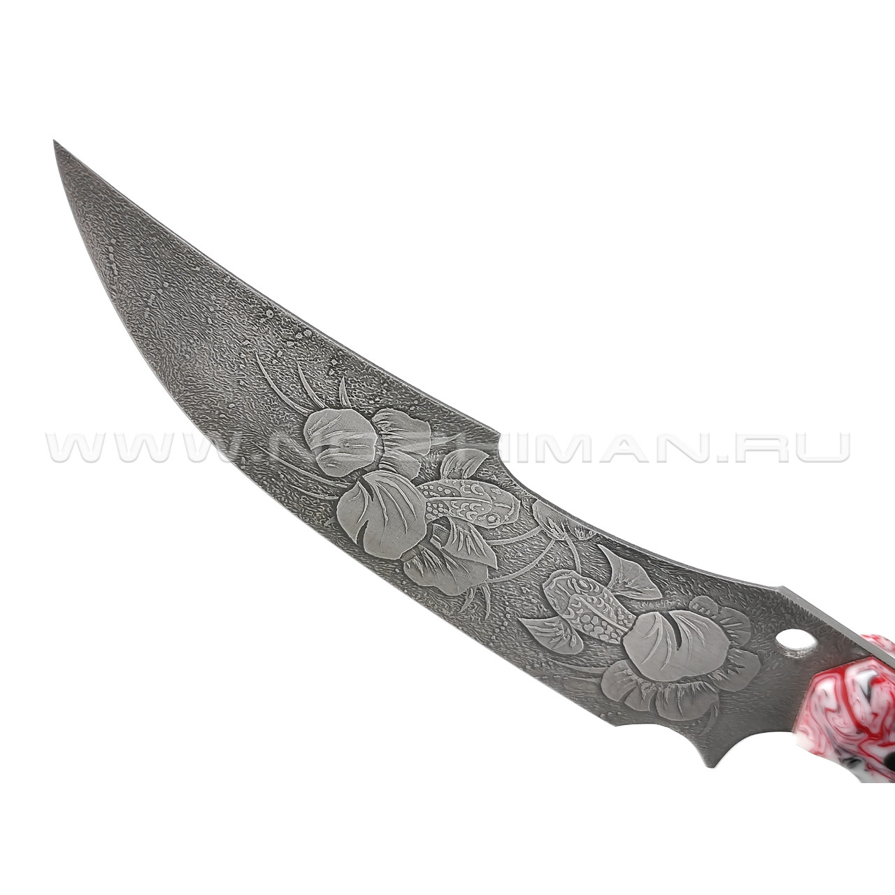 Волчий Век нож "KOI" Custom сталь Niolox WA, рукоять композит