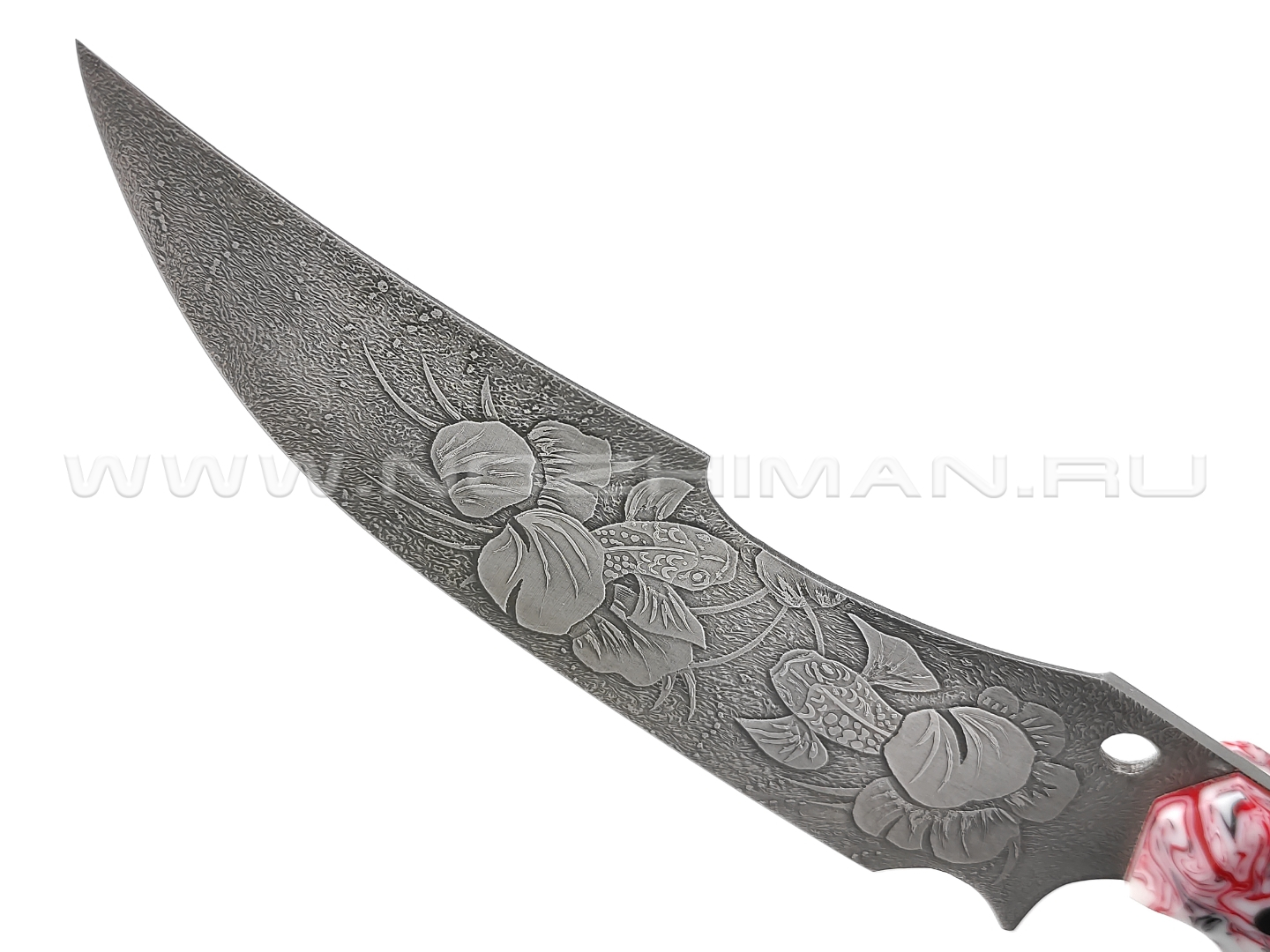 Волчий Век нож "KOI" Custom сталь Niolox WA, рукоять композит
