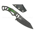 1-й Цех нож Green сталь 440C блэквош, рукоять сталь, эмаль 1-й Цех нож Green сталь 440C блэквош, рукоять сталь, эмаль