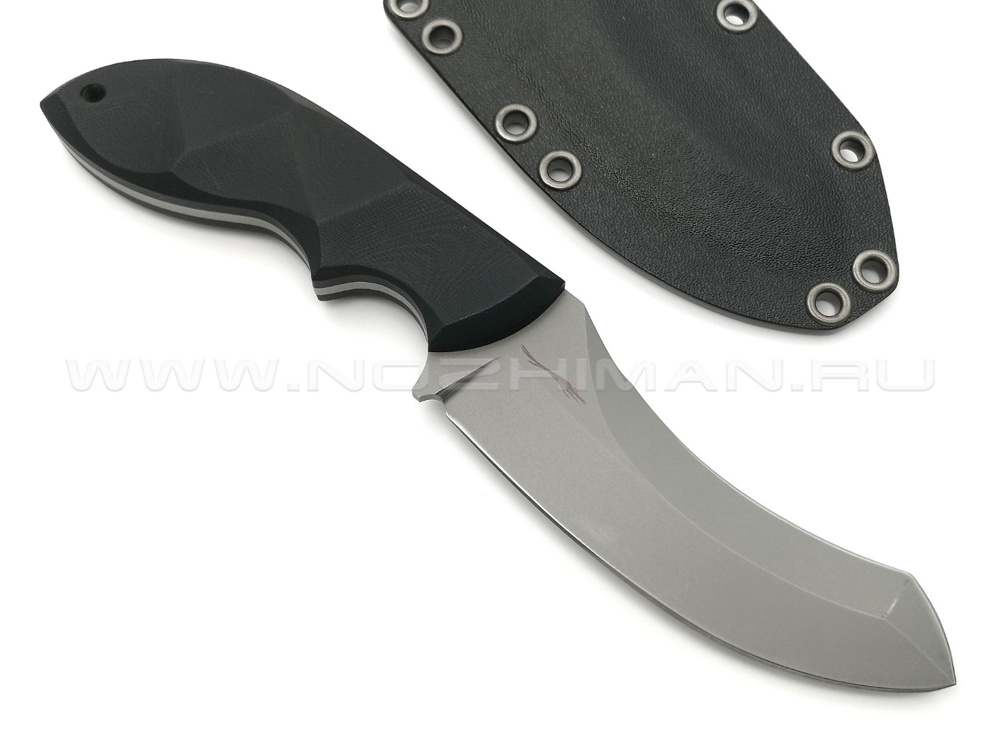 Волчий Век нож Кондрат 10 сталь N690 WA bead-blast, рукоять G10 black