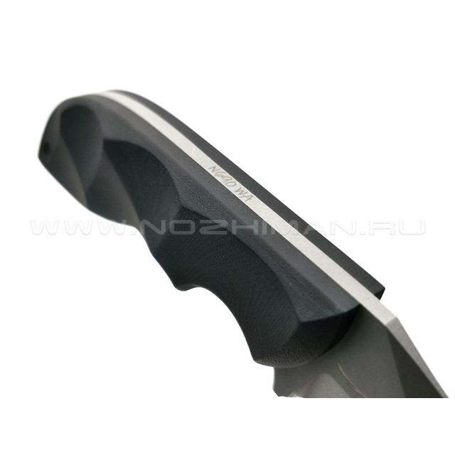 Волчий Век нож Кондрат 10 сталь N690 WA bead-blast, рукоять G10 black