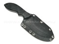 Волчий Век нож Кондрат 10 сталь N690 WA bead-blast, рукоять G10 black