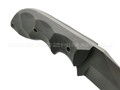 Волчий Век нож Кондрат 10 сталь N690 WA bead-blast, рукоять G10 grey