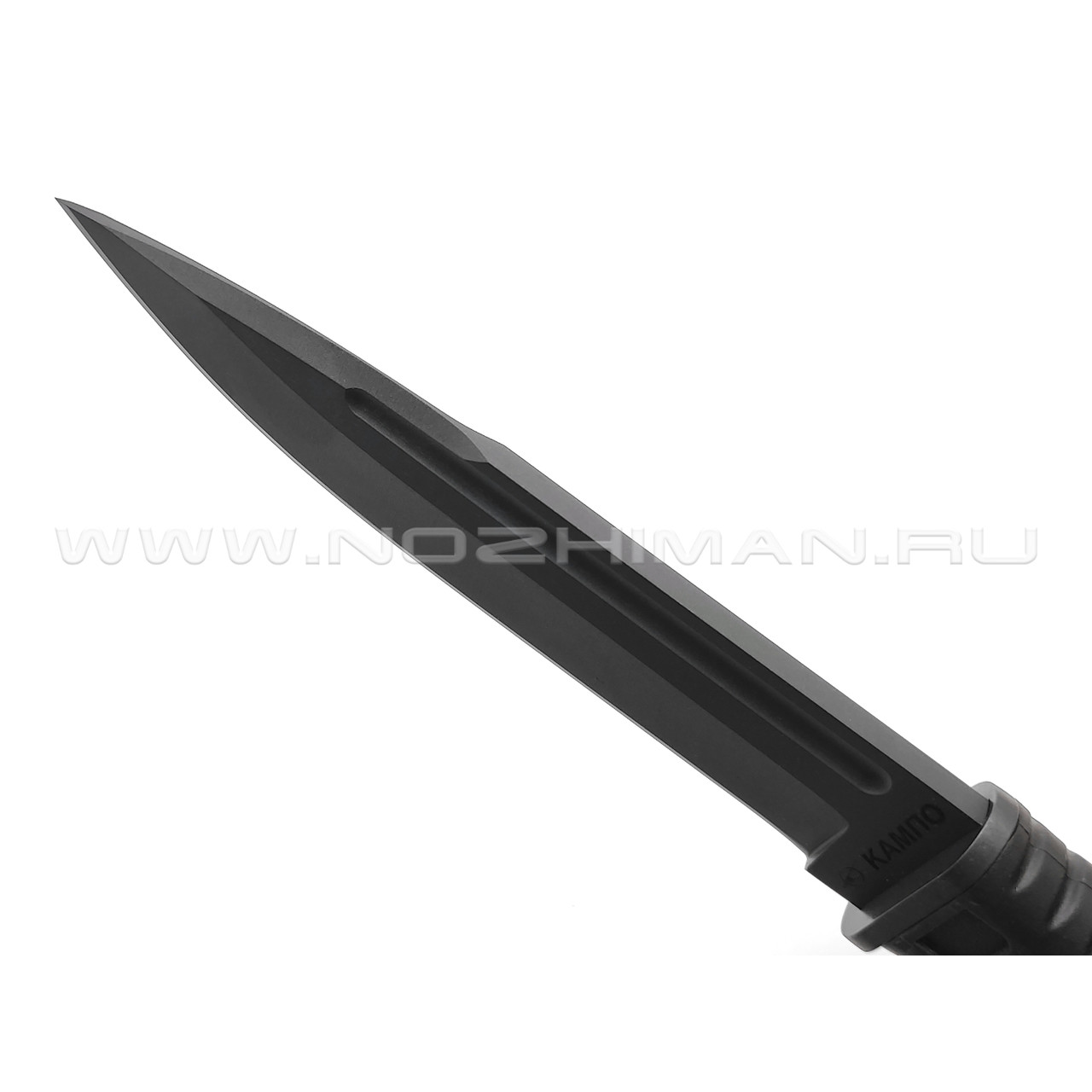 Нож КАМПО 6х9 Ратник гражданская версия, сталь 95Х18, многофункциональные ножны