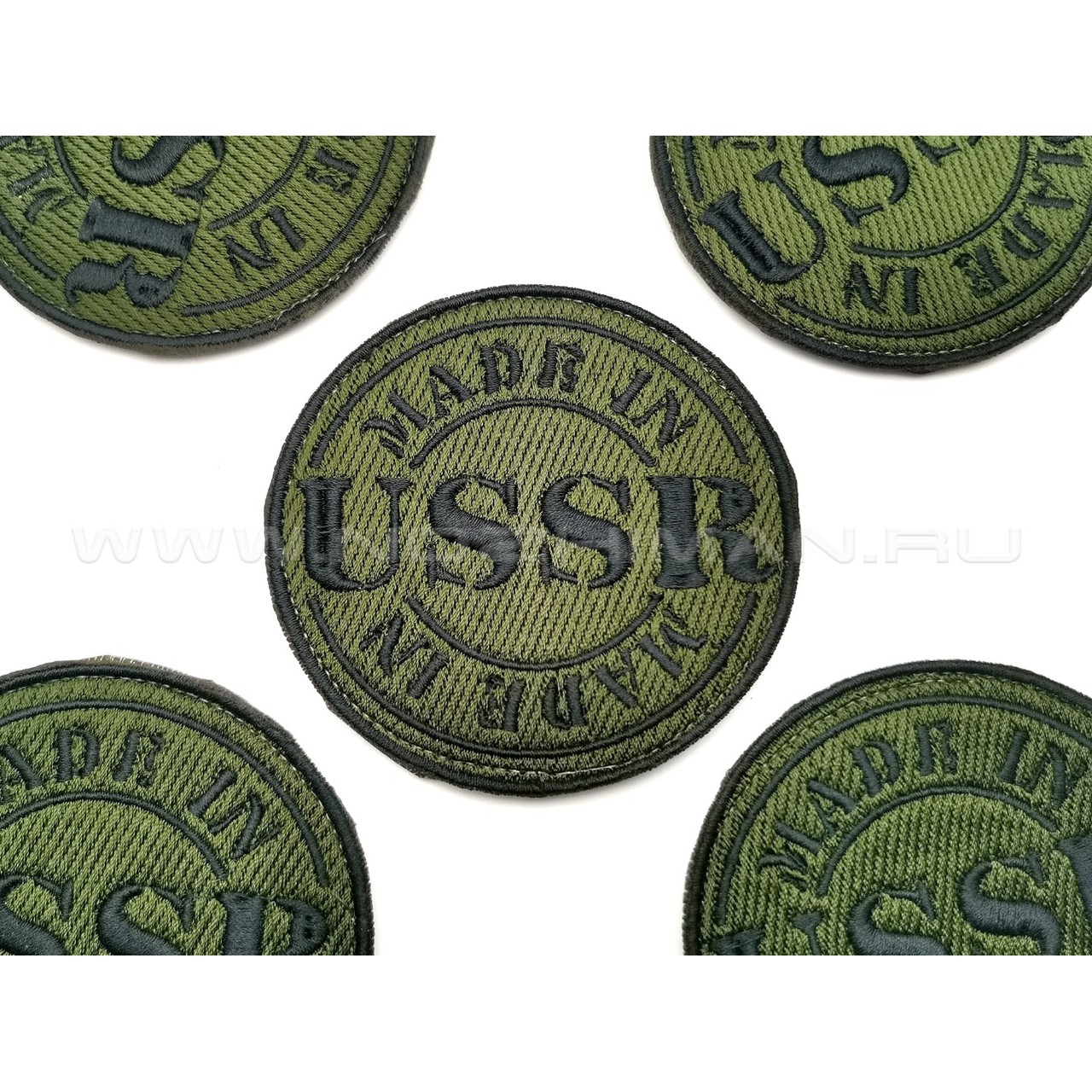 Патч П-319 Сделано в СССР "Made in USSR" олива