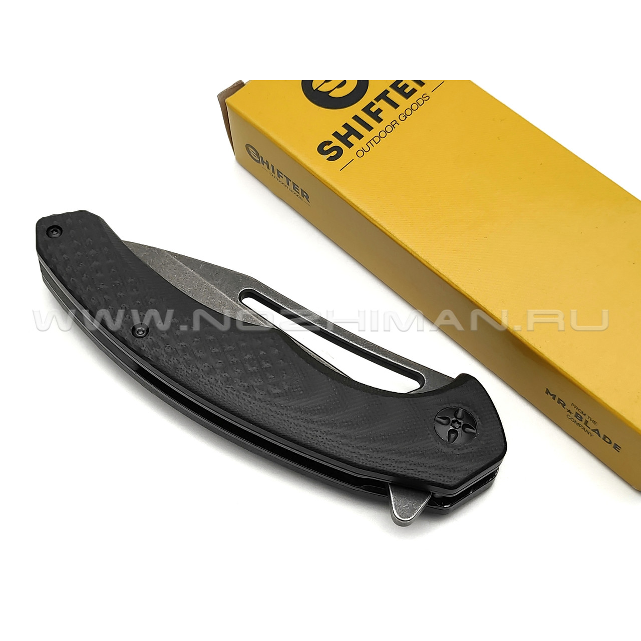Shifter складной нож Meteor сталь 8Cr14MoV, рукоять G10 black