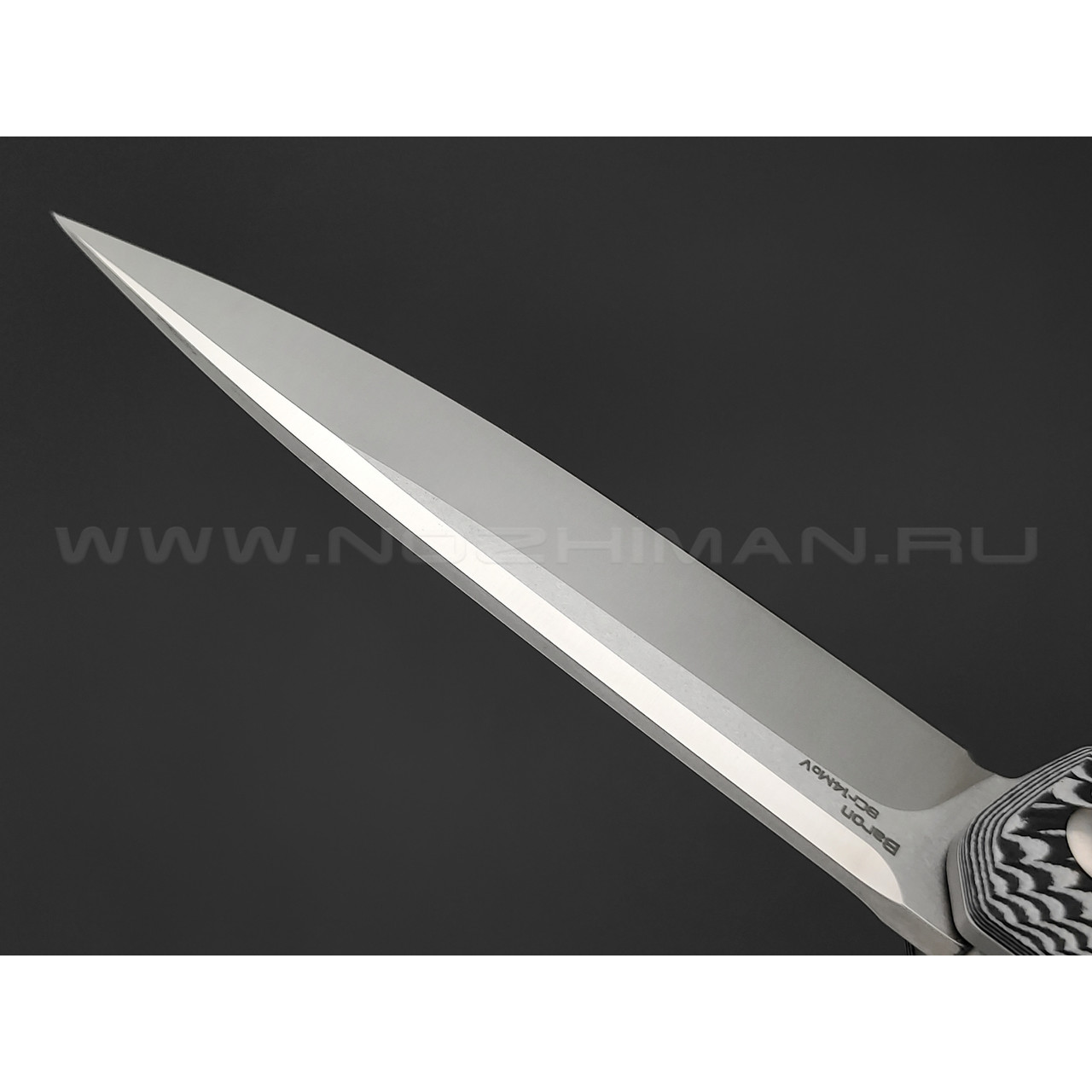 Shifter складной нож Baron сталь 8Cr14MoV, рукоять G10 black & white