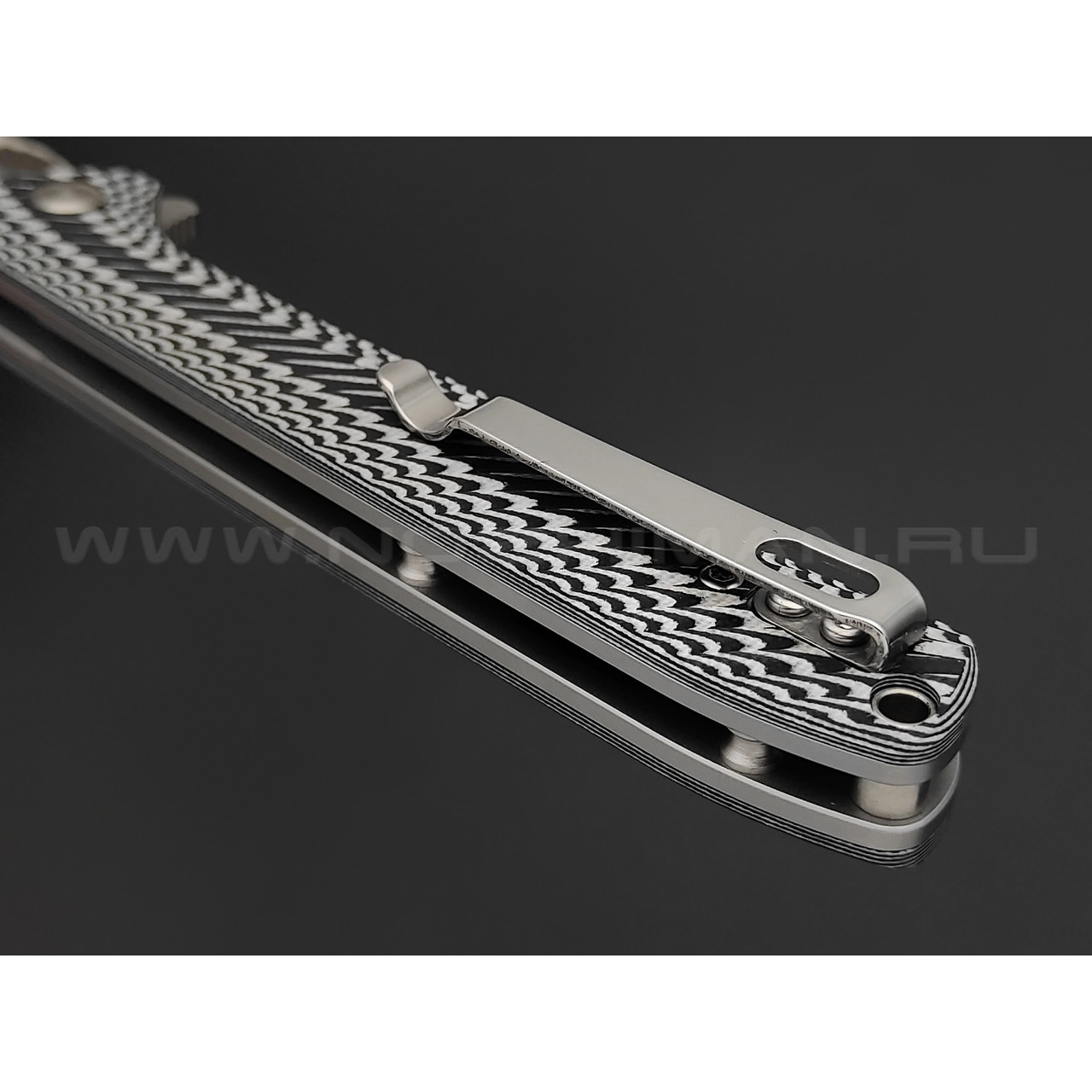 Shifter складной нож Baron сталь 8Cr14MoV, рукоять G10 black & white