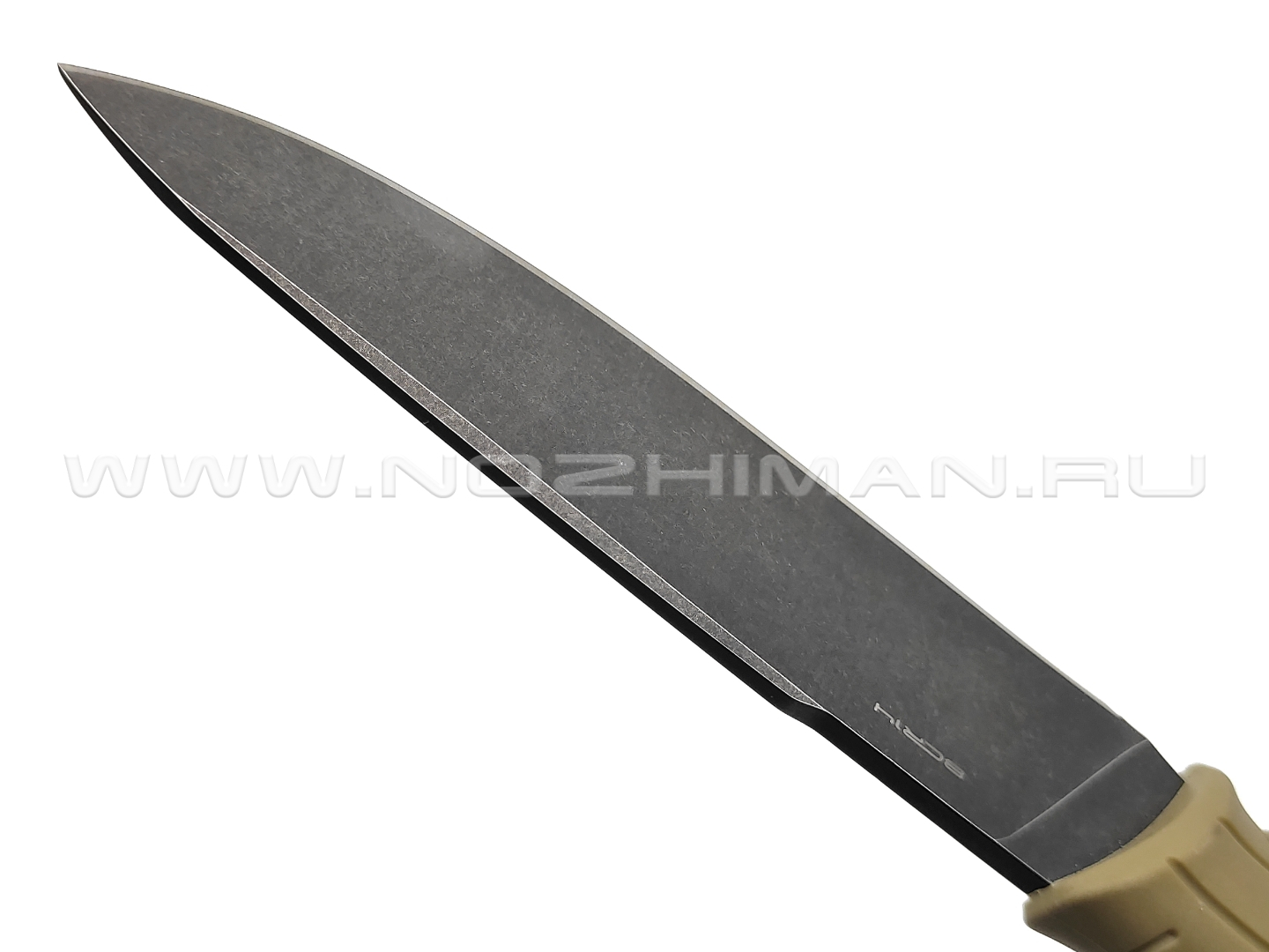 Mr.Blade нож OWL MB101 сталь 8Cr14 blackwash, рукоять TPR olive
