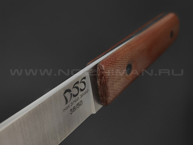 Нож Sihan Limited сталь N690, рукоять micarta brown