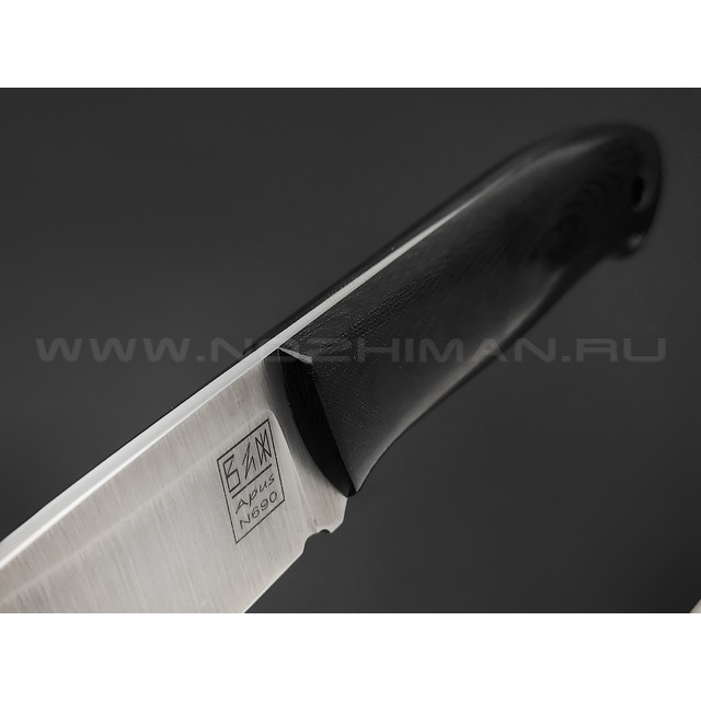 Zh Knives нож F5 Mod. сталь N690 satin, рукоять Micarta black