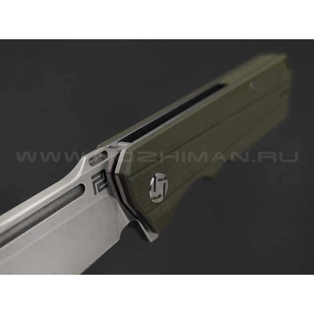 Нож Artisan Cutlery Littoral 1703P-GN сталь D2, рукоять G10 OD green