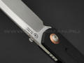 Нож Artisan Cutlery Sirius 1849P-BK сталь AR-RPM9, рукоять G10 black